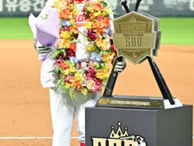 최정 500홈런 달성에 이만수도 축하 메시지 보낸다