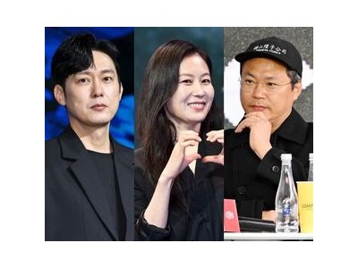 아파트에 뭉친 문소리·백현진 등 배우들