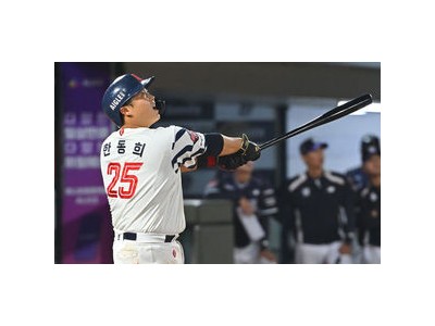 한동희 20홈런 시즌 가능성에 관심 집중